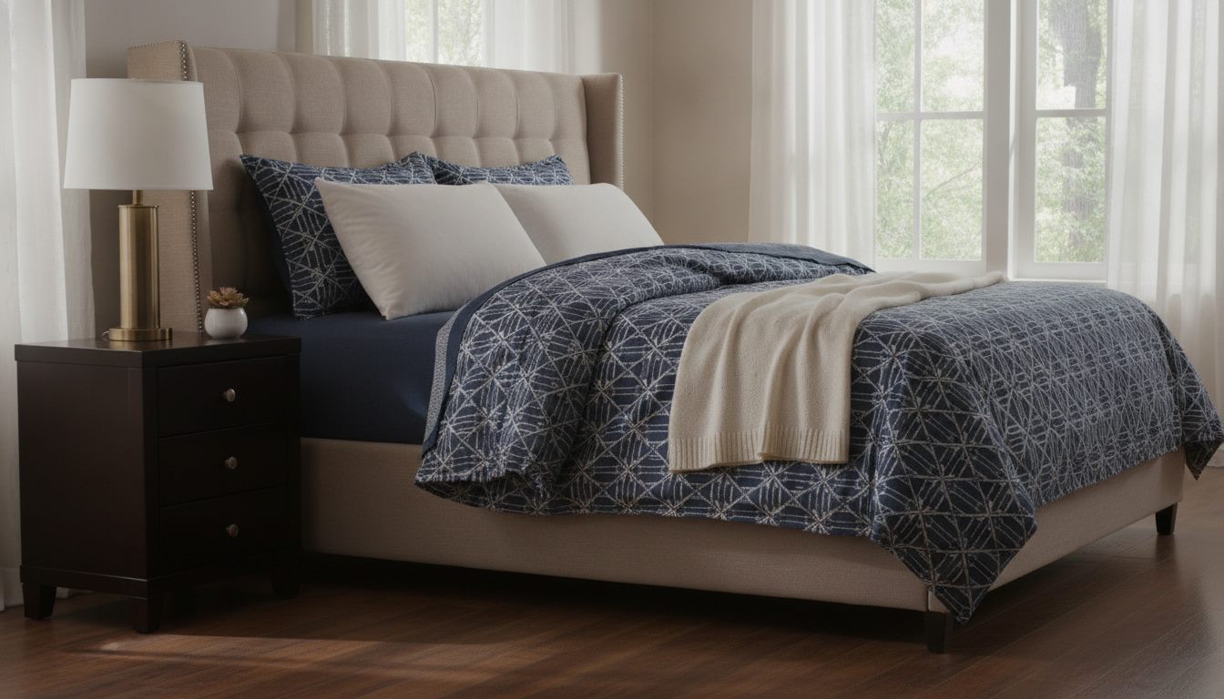 beckham hotel collection luxury bedding set