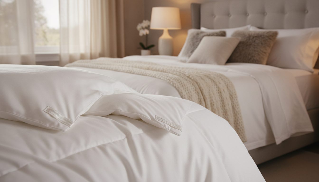 Beckham Hotel Collection duvet insert corner loops