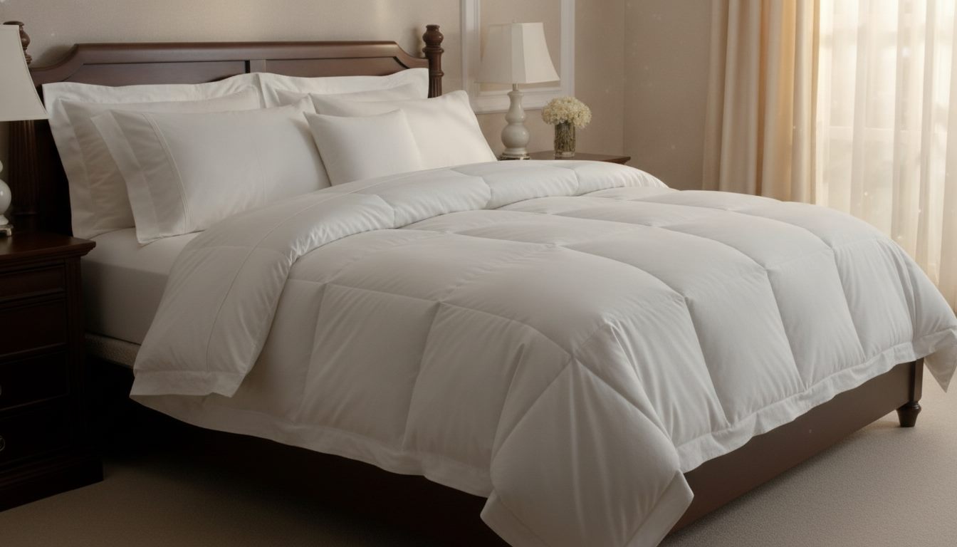 Beckham Hotel Feather Down Comforter King Cal King