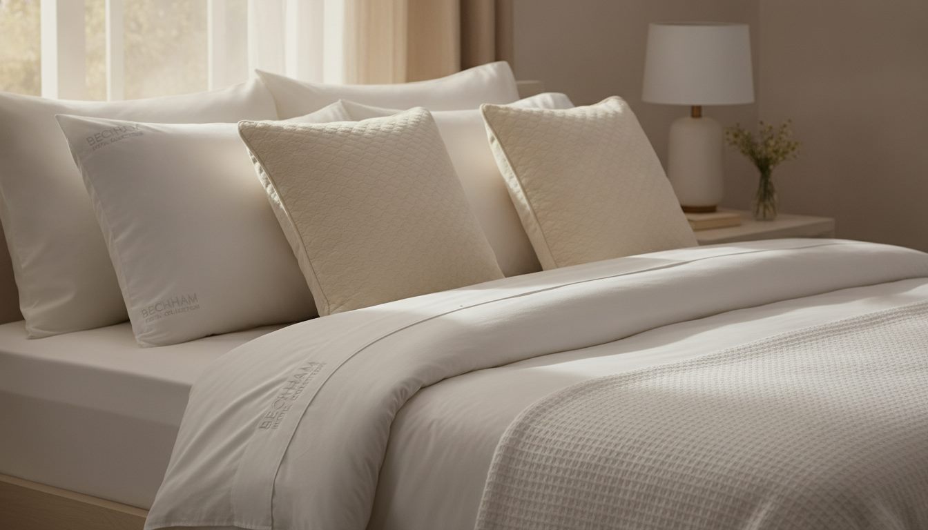 Beckham Hotel Collection 4-Pillow King Set bundle