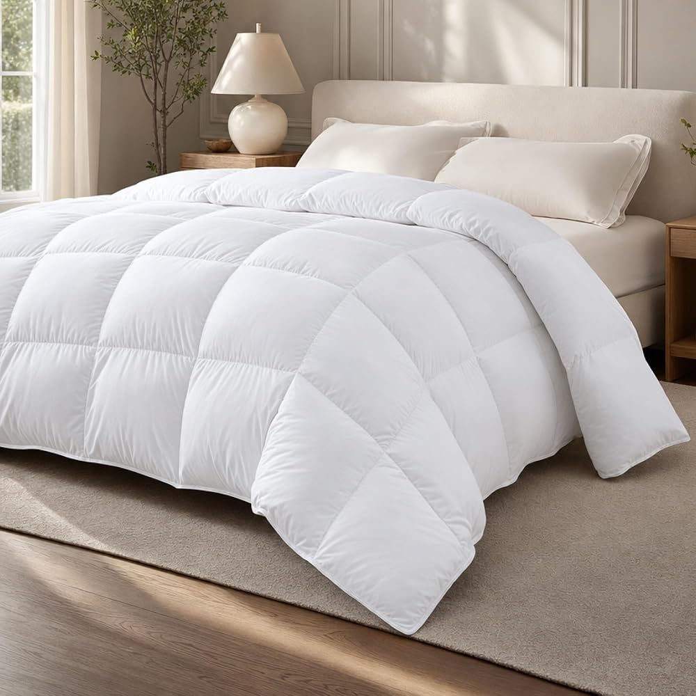 All-Season Down Alternative Comforter — White