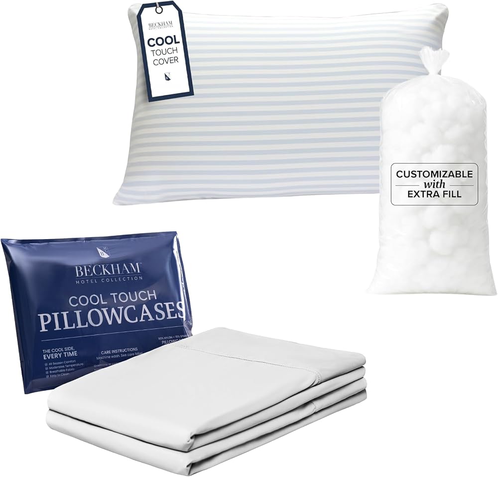 Summer Sanctuary Pillow with Cooling Pillowcases
